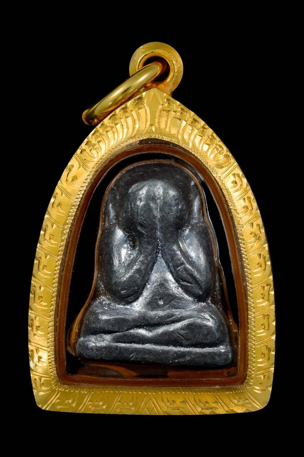 298865 พระปิดตา หลวงปู่โต๊ะ  วัดประดู่ฉิมพลี  รุ่นข้าวตอกแตก เนื้อตะกั่ว ปี2519 กทม. 