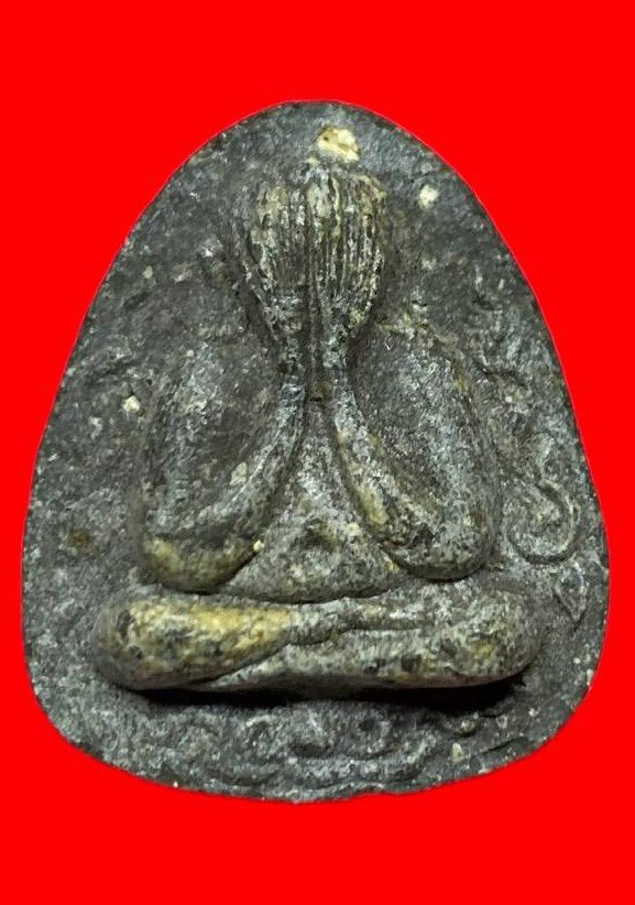 306850 ปิดตาหลวงปู่โต๊ะ  วัดประดู่ฉิมพลี   พิมพ์กนกข้าง  วัดศาลาครืน ปี 2521  เนื้อใบลาน กทม.