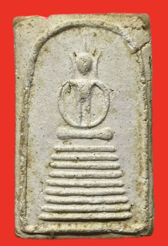 306874 หลวงปู่โต๊ะ  วัดประดู่ฉิมพลี สมเด็จ 9ชั้น  พิมพ์อกตรง  ปี 2514 เนื้อผง กทม.