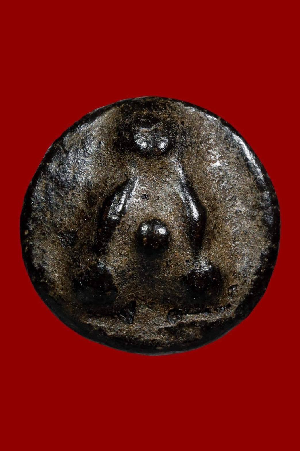 298905 พระปิดตาหลวงพ่อเชย  วัดโพธิ์ทองล่าง เนื้อผงคลุกรัก  จ.นนทบุรี(ไม่ทราบปี)