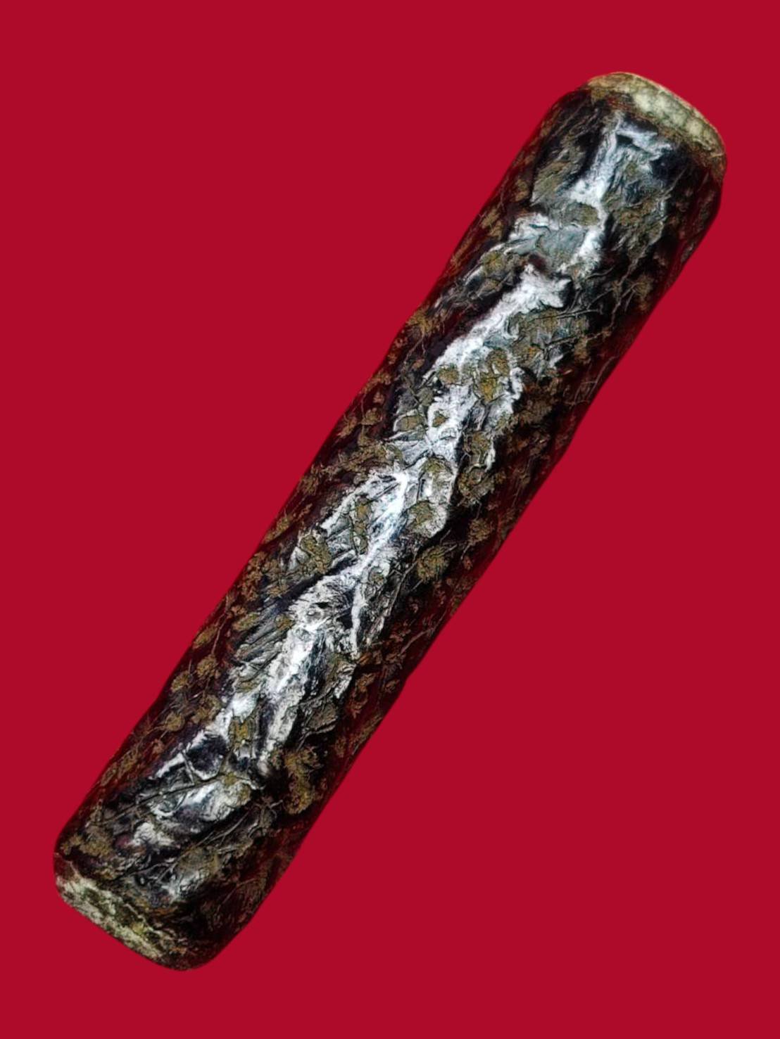 306943 ตะกรุดมหาเศรษฐี  ถักเชือกถักจระเข้ขบฟัน  หลงรัก เนื้อตะกั่ว หลวงปู่ศุข  วัดปากคลองมะขามเฒ่า  พุทธศักราช 2440-2457 