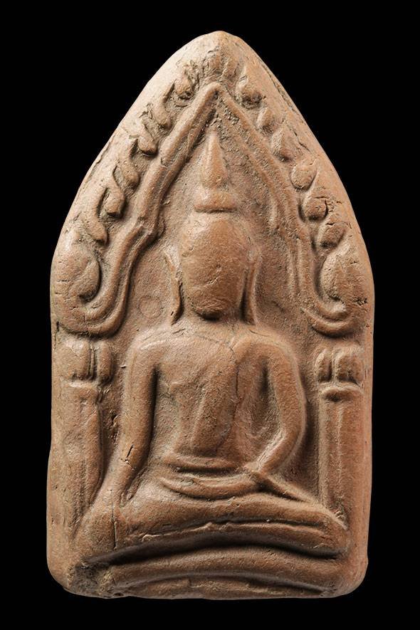  299005 พระขุนแผนหลังมิ ปี 2515 วัดพระปรางค์ จ. สิงห์บุรี  หลวงพ่อกวยปลุกเสก