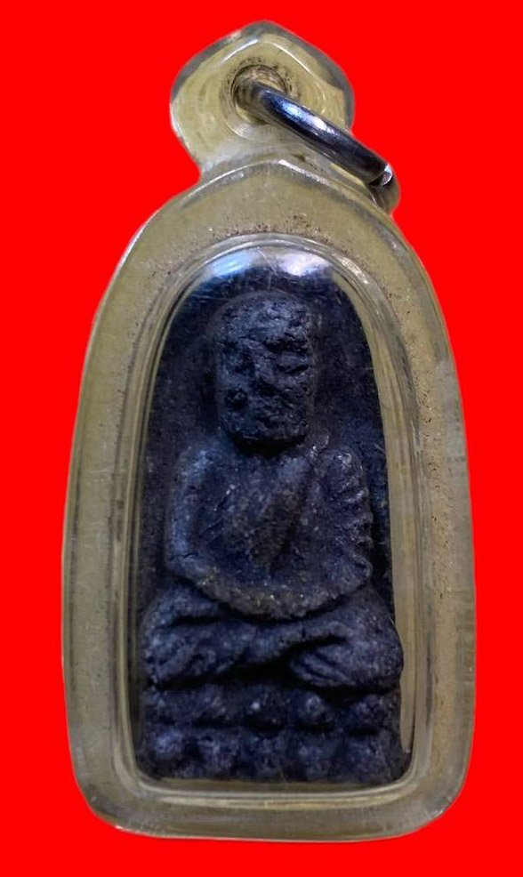 307036 หลวงปู่ทวด วัดช้างให้  ว่านพิมพ์พระรอด  เนื้อว่าน ปี2524  จ.ปัตตานี