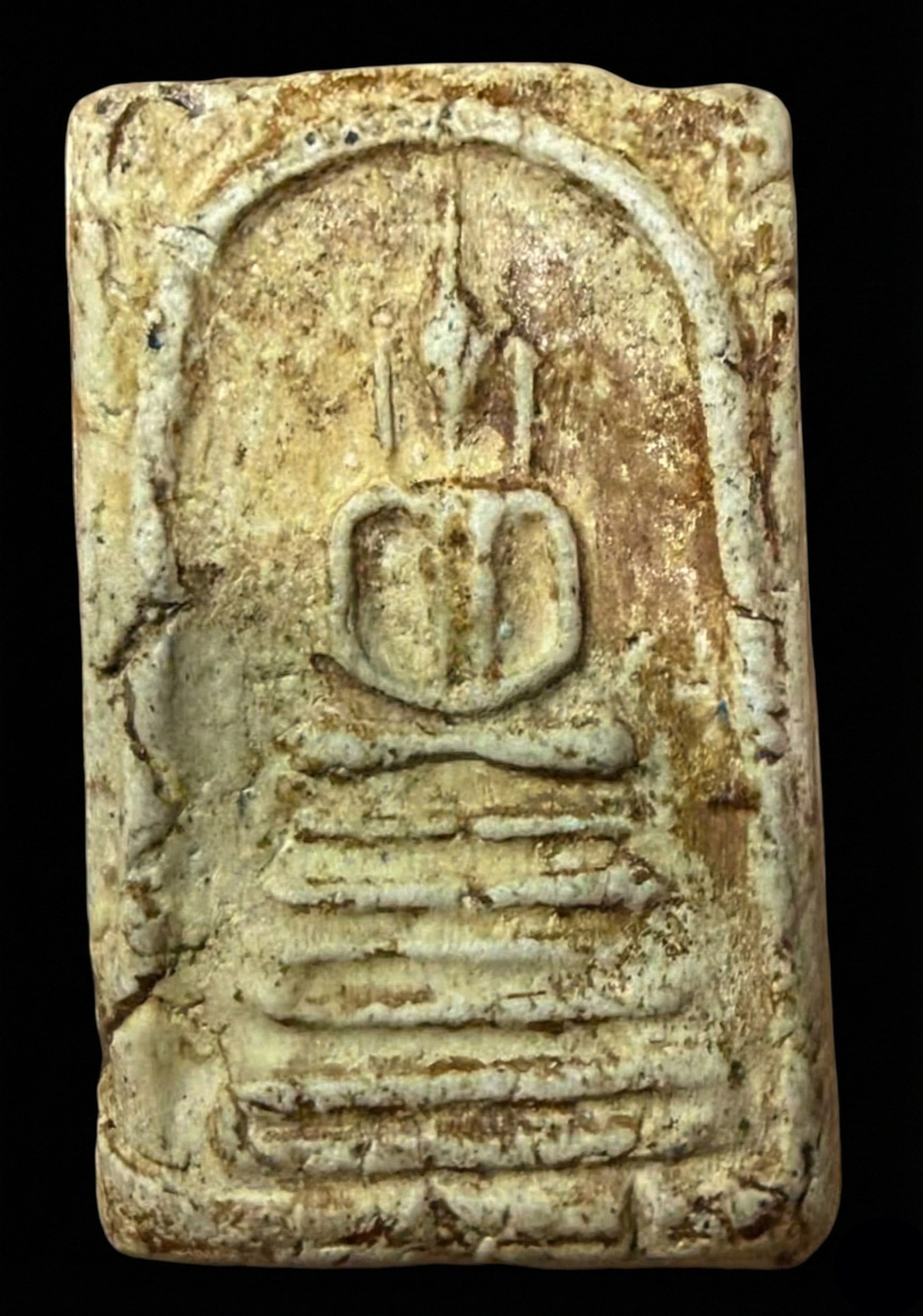 307054 สมเด็จพิมพ์ฐานคู่  หลวงพ่อสุพจน์  วัดสุทัศน์ ปี 2484  เนื้อผง กทม.