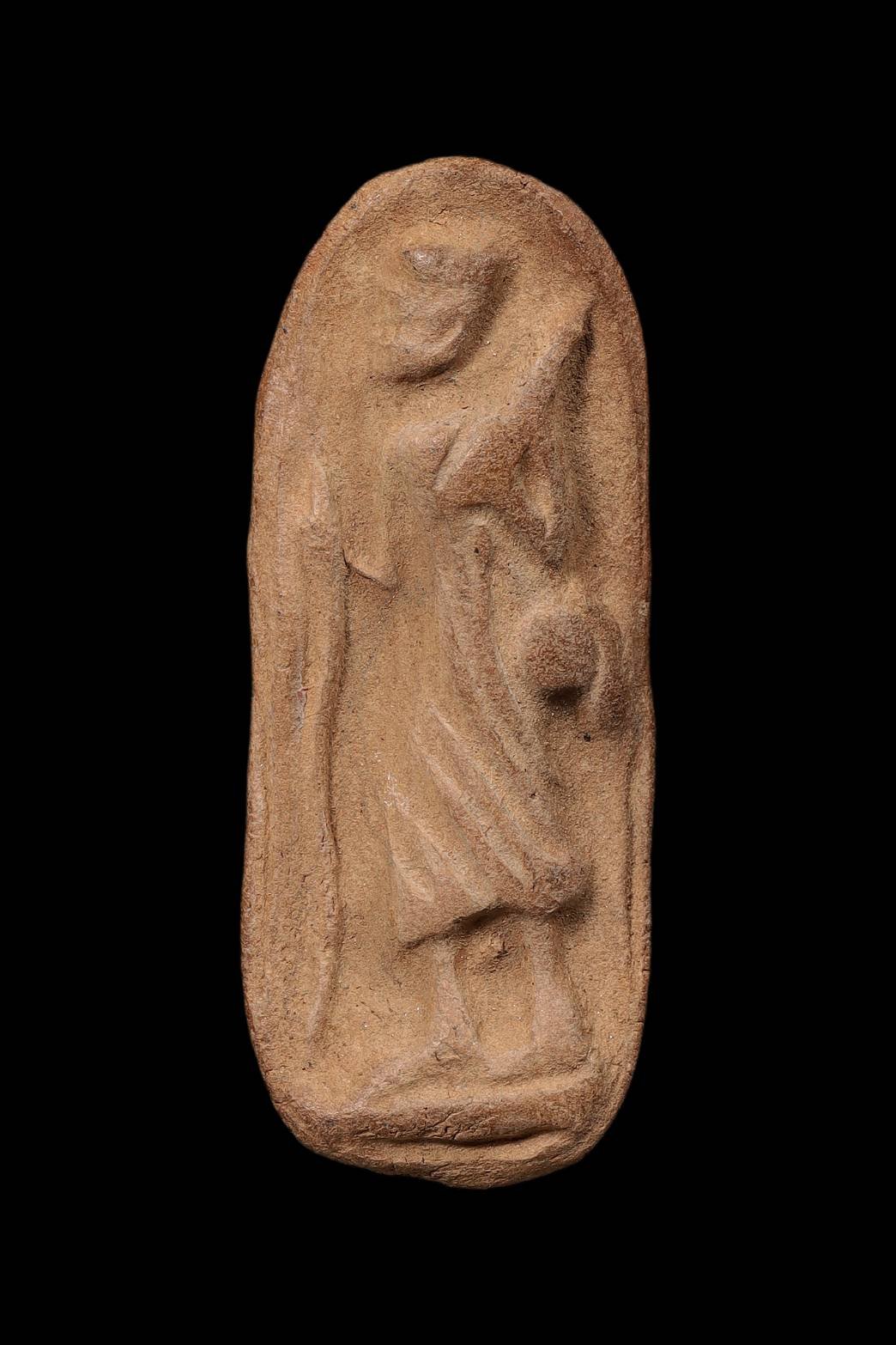 299062 พระสิวลี พิมพ์ไม่มีย่าม เนื้อดิน หลวงพ่อกวย วัดโฆสิตาราม จังหวัดชัยนาท