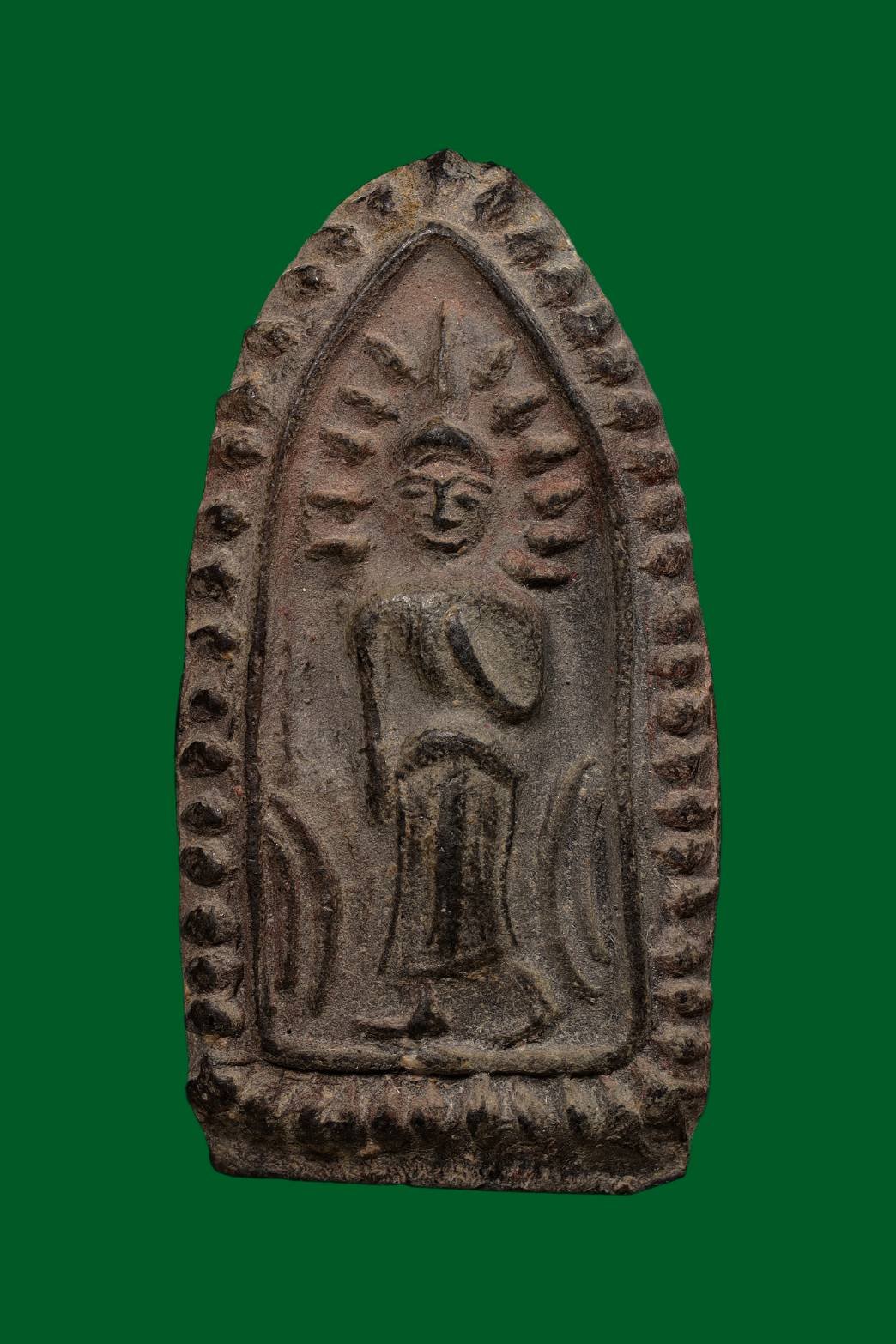 299067 พระขุนแผนชมตลาด หลวงพ่อกวย วัดโฆสิตาราม จังหวัดชัยนาท