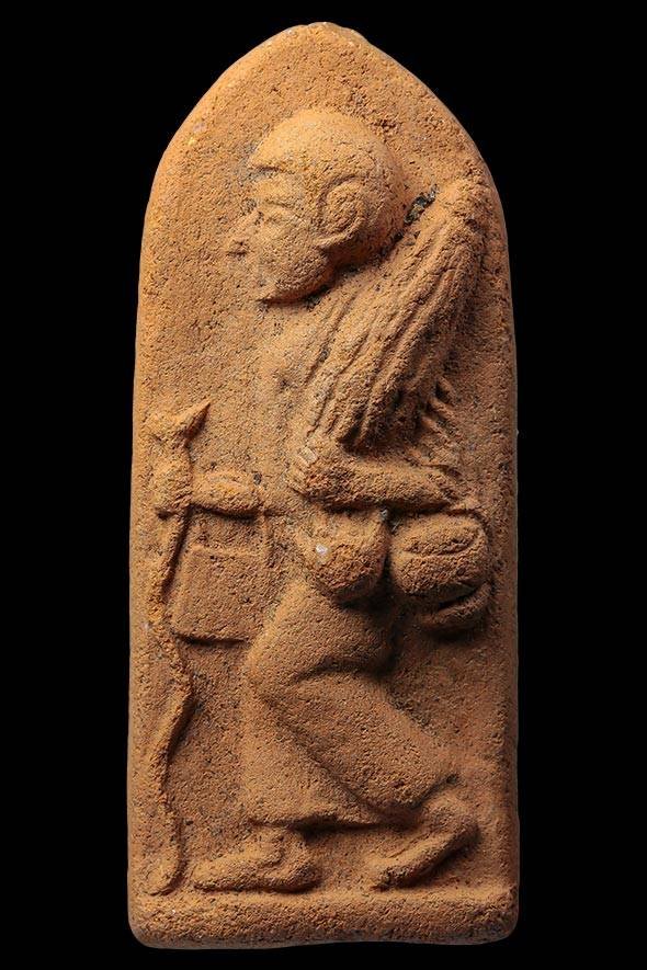 299364 พระสิวลีหมวกกันน็อก ยุคต้น ล.พ.กวย วัดโฆสิตาราม จ.ชัยนาท