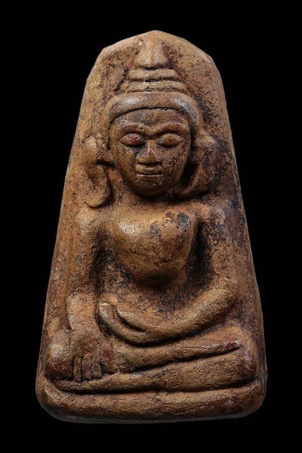 299408 พระกันผี.พิมพ์เล็ก เนื้อดิน ยุคต้น  ล.พ.กวย วัดโฆสิตาราม  จ.ชัยนาท