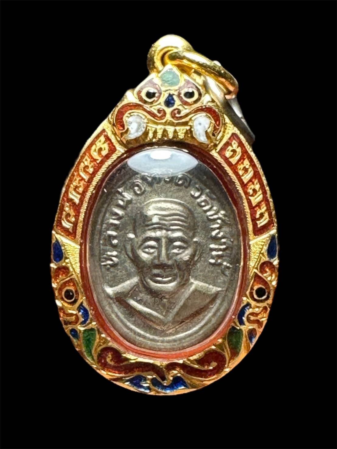 302609 เม็ดแตง หลวงปู่ทวด ปี 2506 หน้าผาก4เส้น  หนังสือเลยหู วัดช้างไห้   อัลปาก้า ชุบนิกเกิ้ล  จ.ปัตตานี