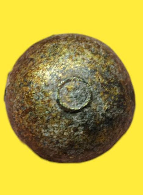 302624 ลูกอมเจ็ดพญาช้างสาร หลวงพ่อดิ่ง พุทธศักราช 2480-2495 วัดอุสภาราม(วัดบางวัว) จ.ฉะเชิงเทรา
