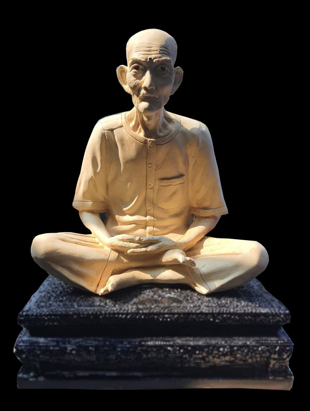 299821 พระบูชา เซียนแปะโรงสี  รุ่น2 ปี2523 เนื้อเรซิ่น จังหวัดปทุมธานี 