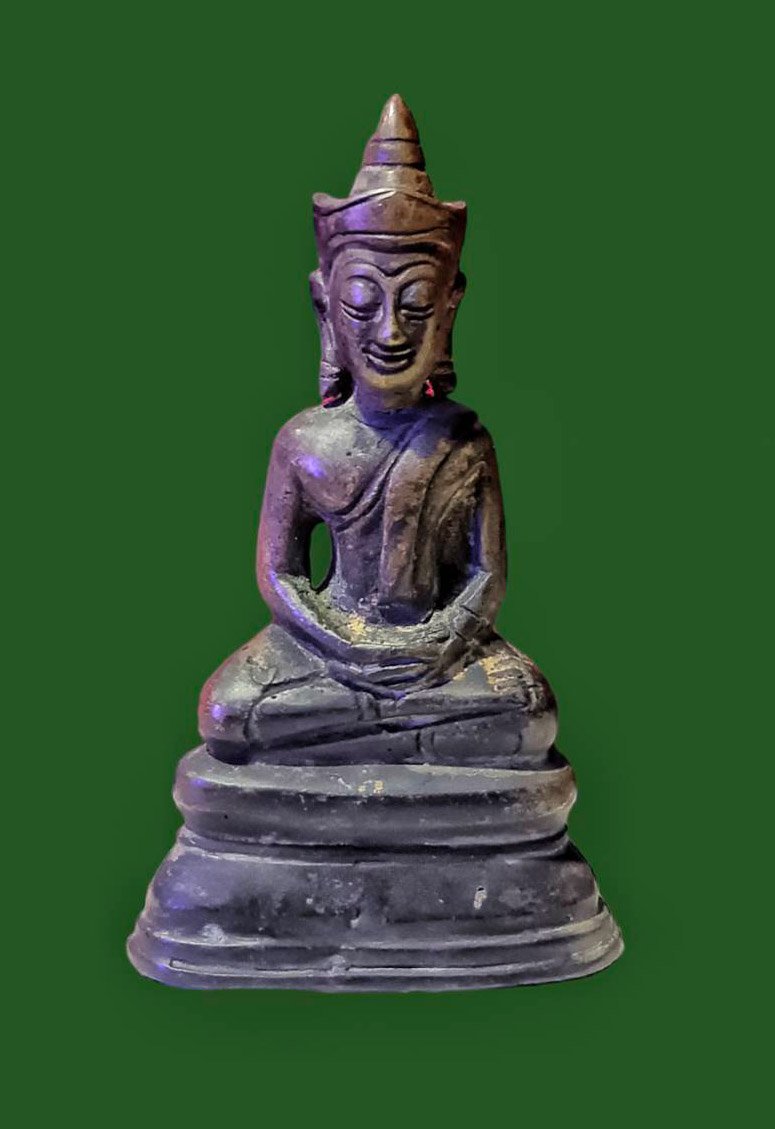 299823 พระชัย อยุธยา  ศิลปะลพบุรี เนื้อสำริด อายุประมาณ 300 ปี  จังหวัดอยุธยา