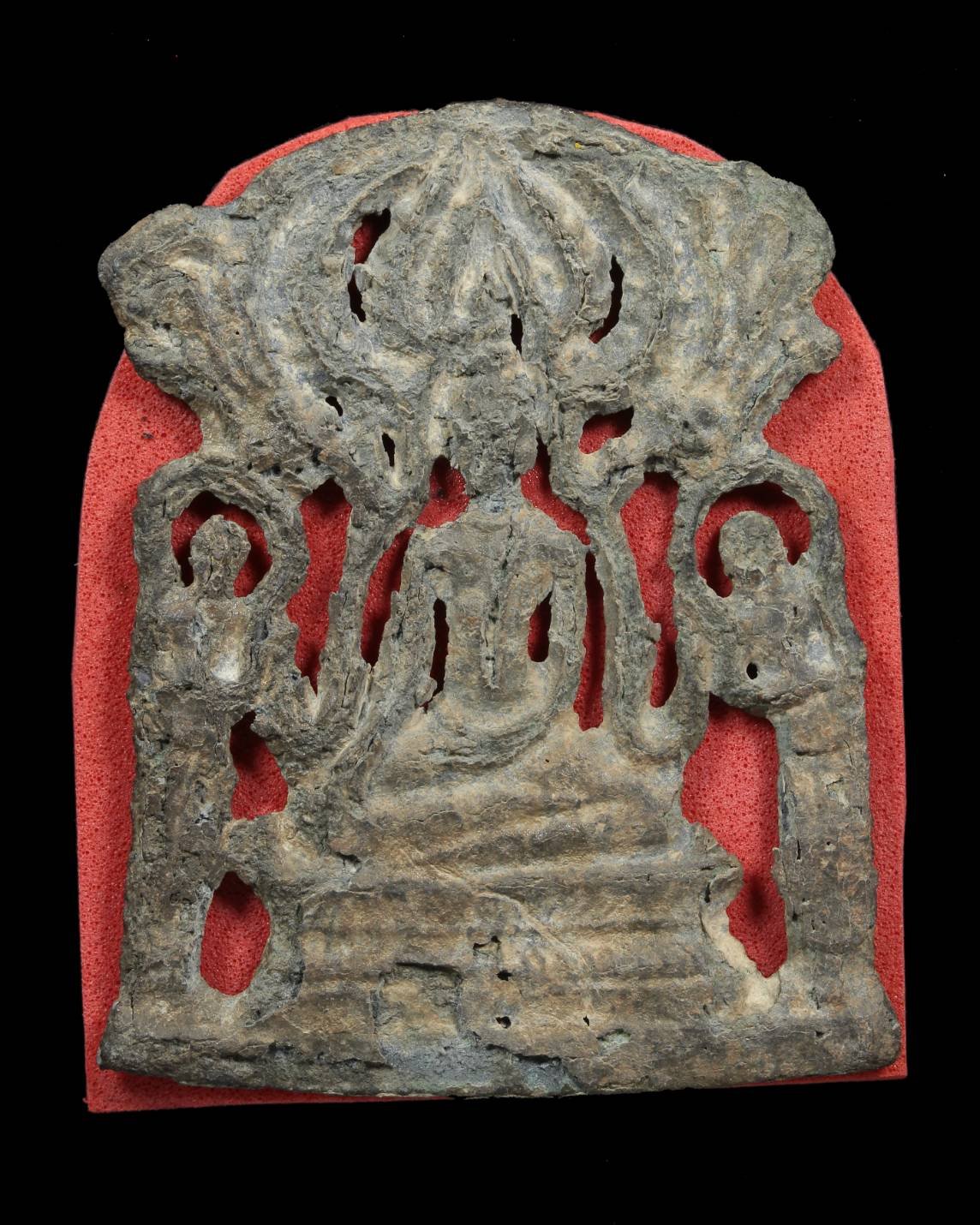 296871 พระปรุหนัง อยุธยา พิมพ์ขอเบ็ด กรุราชบูรณะ จ.อยุธยา