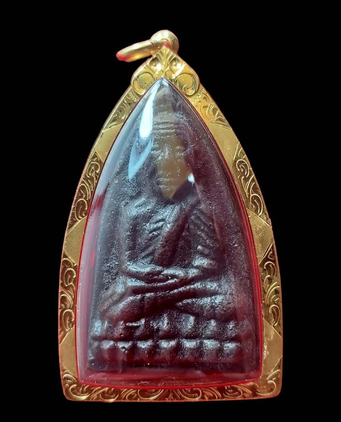 299862 หลวงปู่ทวด(วัดคอกหมู) ปี2505 พิมพ์เตารีดใหญ่ เนื้อโลหะผสม กทม.