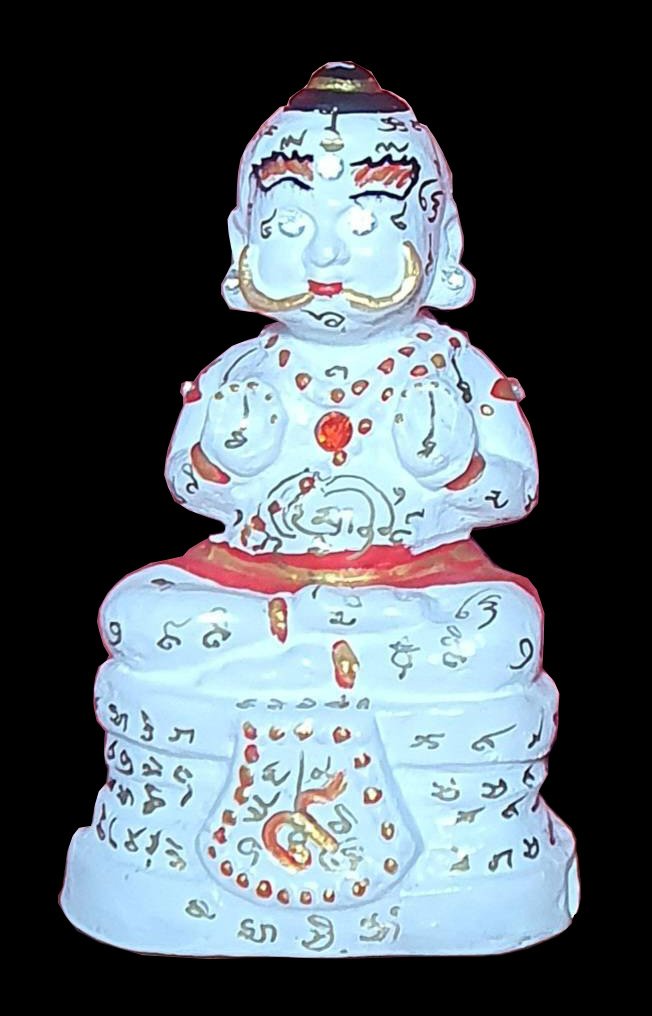 299969 กุมารทอง หลวงพ่อแย้ม  วัดสามง่าม จ.นครปฐม รุ่นเทพนิมิตร ฐาน 9นิ้ว เนื้อดิน 7ป่าช้า ปี2548