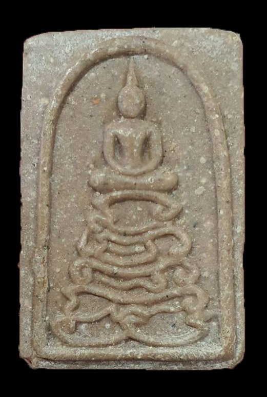  300069 พระสมเด็จ ฐานนะโมพุทธายะ ปี2515 เนื้อน้ำมัน หลวงพ่อกวย วัดโฆสิตาราม จังหวัดชัยนาท 