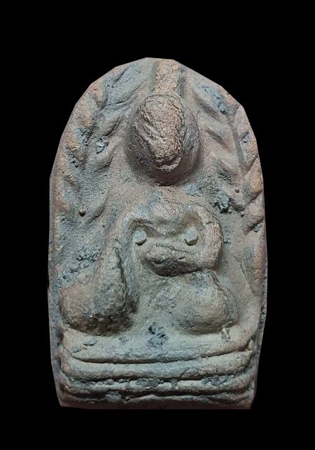 300107 พระรอดมือโต  ก้นจารย์เลข1 ปี2500 เนื้อดินผสมทรายเสก หลวงพ่อกวย  วัดโฆสิตาราม จ.ชัยนาท