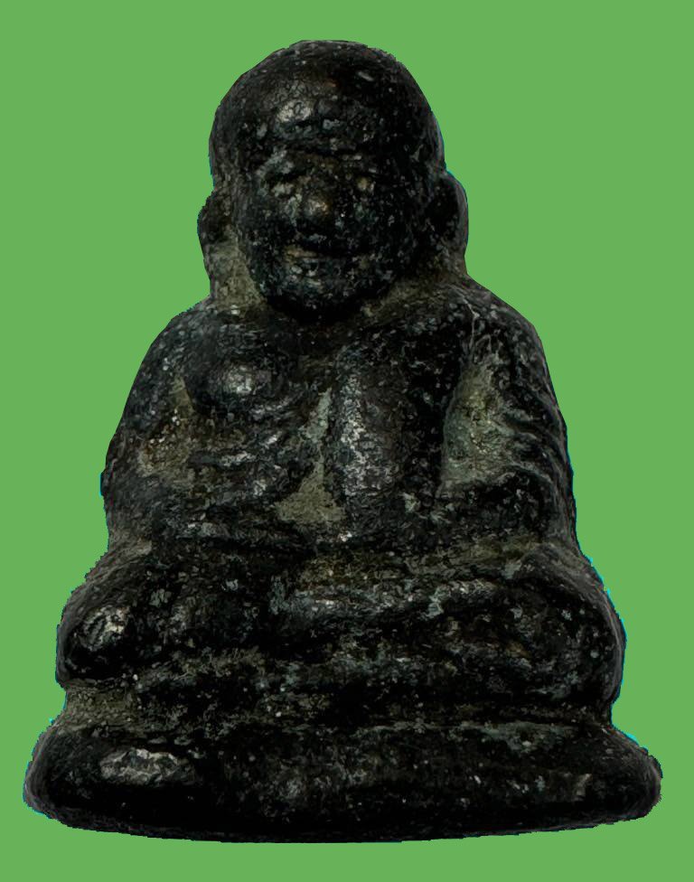 300180 หลวงพ่อเงิน  วัดบางคลาน ปี 2528 รุ่นปืนแตก จังหวัดพิจิตร