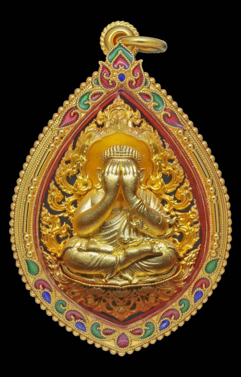 300468 พระปิดตาจัมโบ้หลวงปู่โต๊ะ  รุ่นเจ้าสัวจักรพรรดิ์  168 เนื้อทองคำ  วัดถ้ำสิงโตทอง จ.ราชบุรี 