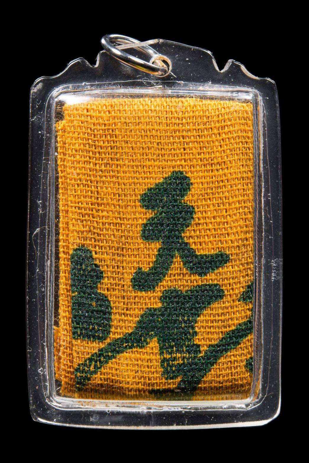 (296271) ผ้ายันต์ฟ้าประทานพร  หางยาว เซียนแปะโรงสี  ปี 2519 จ.ปทุมธานี 