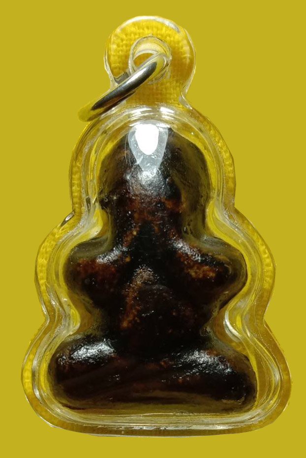 301376 พระปิดตาพิมพ์ชลูด ปี2495 เนื้อผงคลุกรัก ล.พ.ทองสุข วัดสะพานสูง จ.นนทบุรี