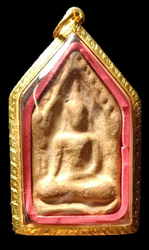 301411 พระขุนแผนพิมพ์แข้งหมอน ปี2500 เนื้อดิน ล.พ.กวย วัดโฆสิตาราม จ.ชัยนาท