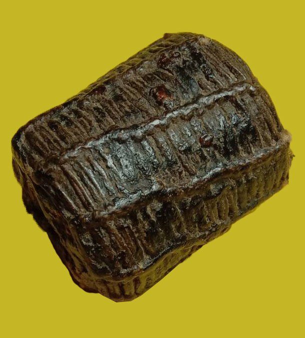 301537 ตะกรุดลูกกลองใบลาน ปี2450-2462 เครื่องราง ล.พ.แก้ว  วัดพวงมาลัย จ.สมทรสงคราม