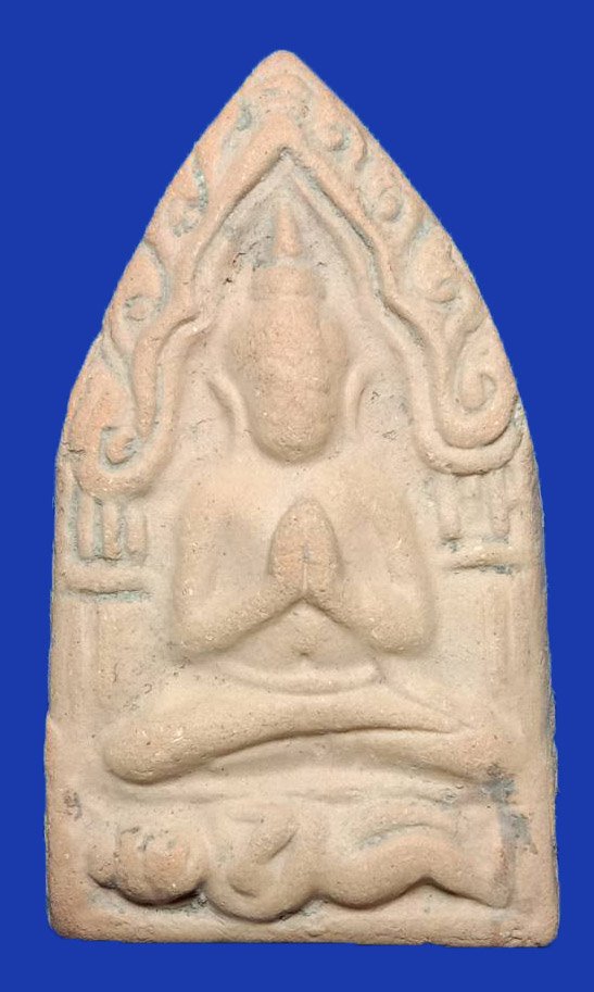 301555 พระขุนแผนปลุกกุมาร เนื้อดินผสมทรายเสก ปี2500 หลวงพ่อกวย วัดโฆสิตาราม จ.ชัยนาท