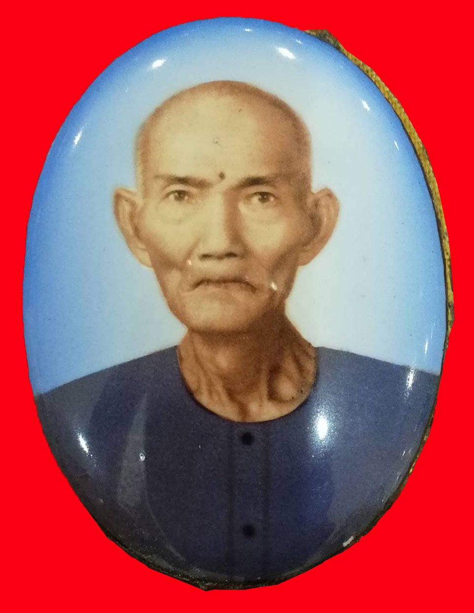 301571 ล๊อคเก็ตรุ่นแรก​  เซียนแปะโรงสี​ ปี2519​ พิมกลาง​หน้าแก่  จังหวัดปทุมธานี