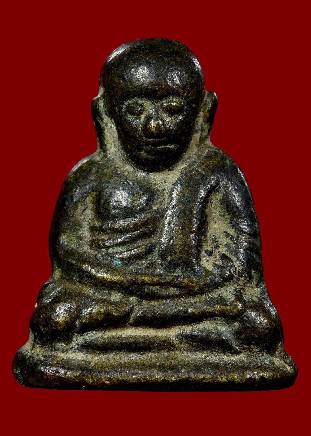 301797 รูปหล่อหลวงพ่อเงิน  รุ่นปืนแตก ปี 2528  วัดคงคาราม  พิมพ์ไตรมาส  จังหวัดพิจิตร