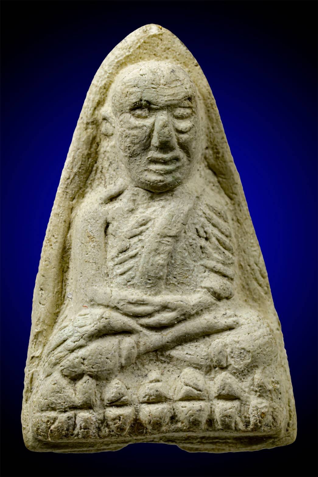  296347 ผ้ายันต์ฟ้าประทานพร  แปะโรงสี 1กา หางสั้น วัดศาลเจ้า  ปี18/2519 จ.ปทุมธานี