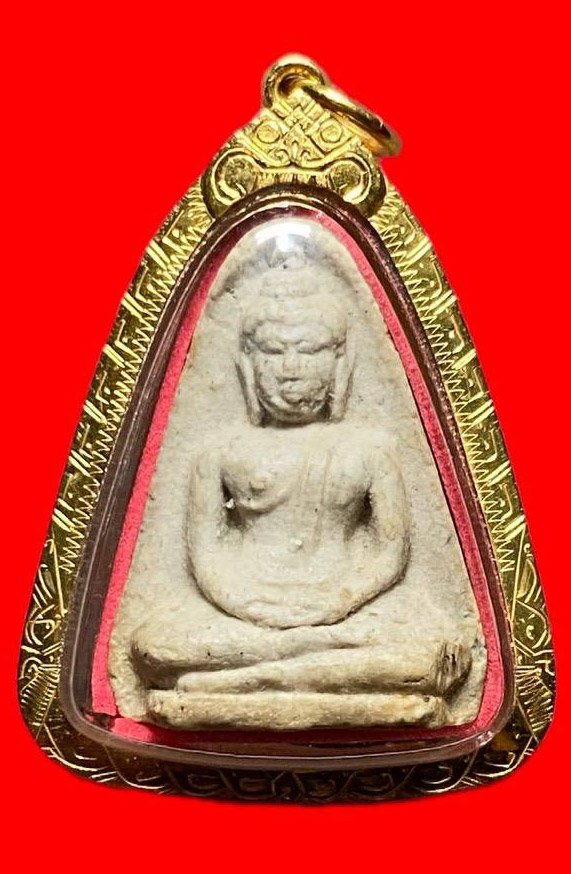 308429 หลวงปู่โต๊ะ  วัดประดู่ฉิมพลี  พระผงของขวัญ  ปี2521  เนิ้อเกสร กทม.