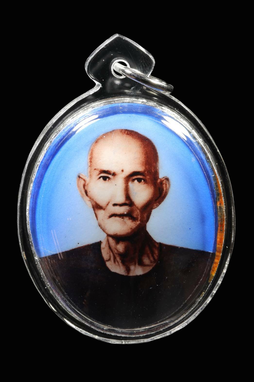  296363 ล็อกเก็ตรุ่นแรก  เซียนแปะโรงสี  หน้าแก่ พิมพ์จัมโบ้  ปี 2519 จ.ปทุมธานี  ชื่อ Danaithip 