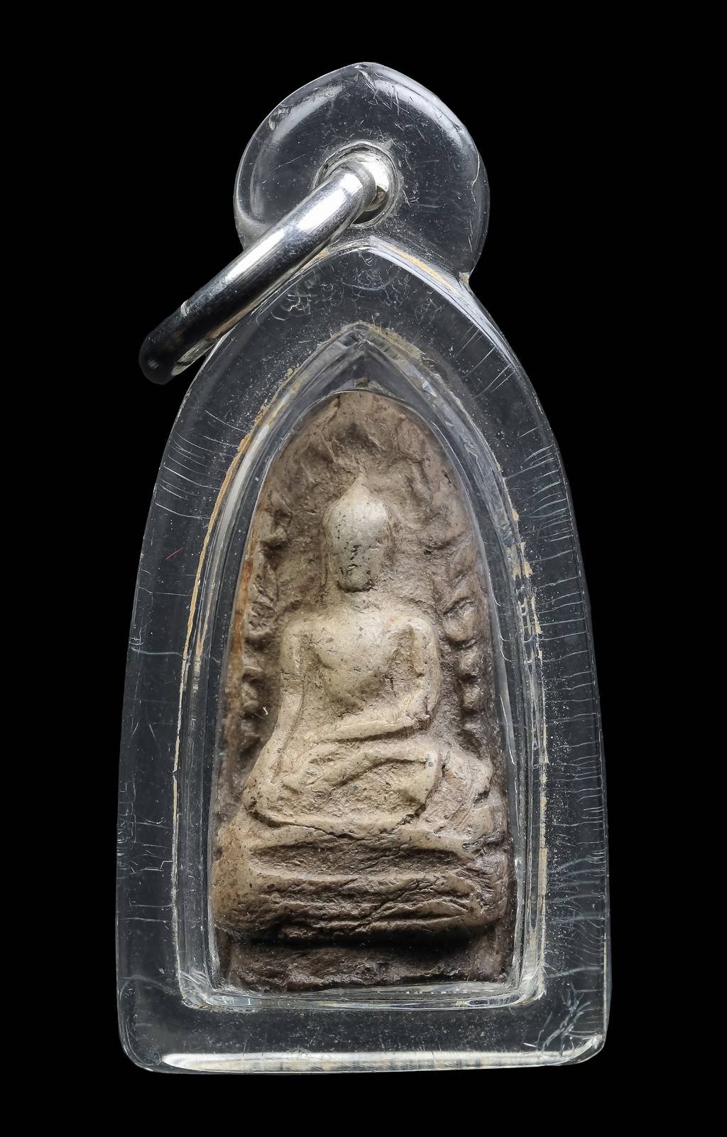 302887 พระรอดกรุวัดช่างฆ้อง  สมัยหริภุญชัย  แตกกรุพ.ศ 2534  จังหวัดลำพูน 