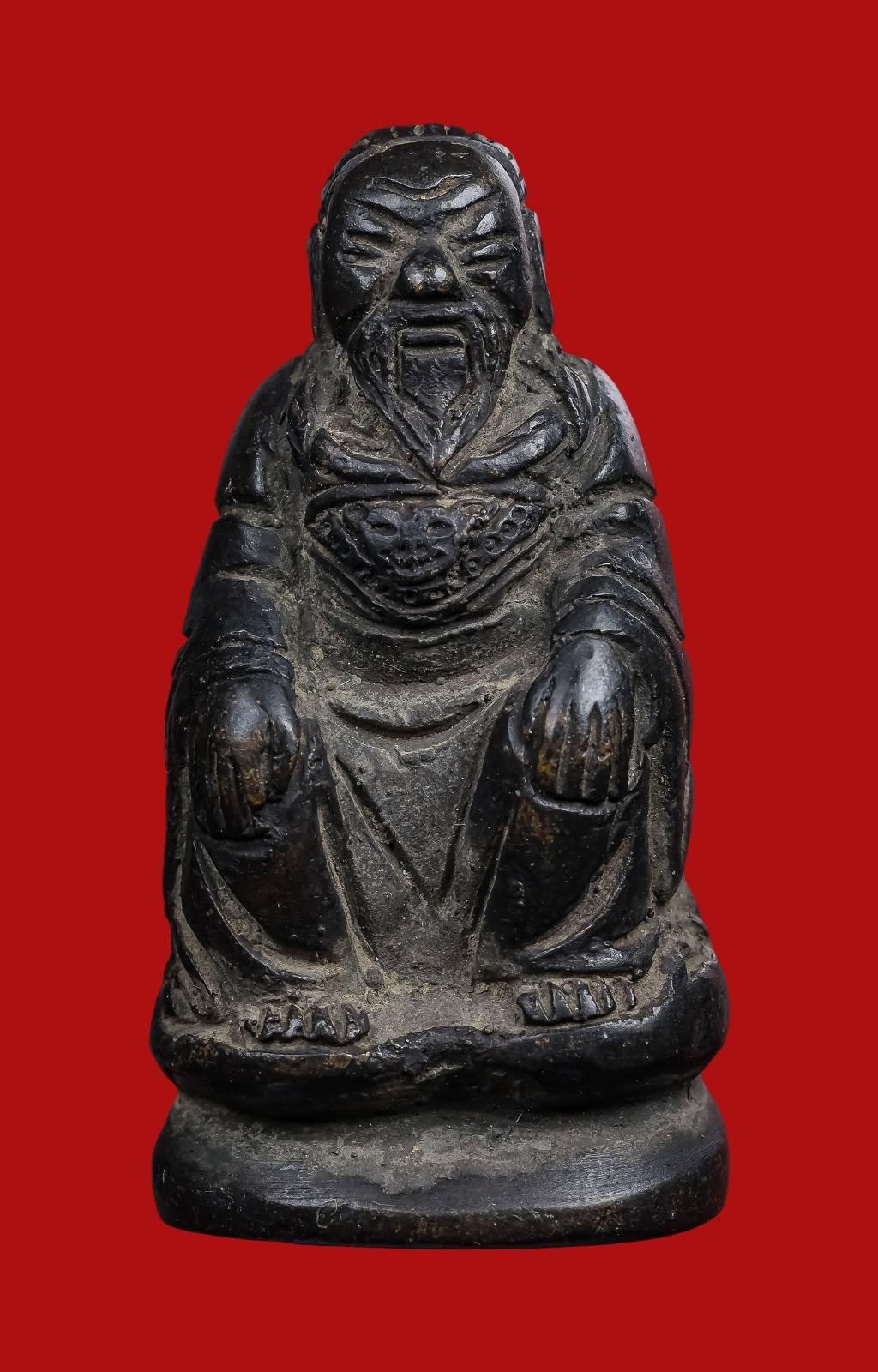 302885 รูปหล่อเจ้าพ่อเสือ  เสาชิงช้า เนื้อโลหะผสม  พ.ศ 2508 กทม.