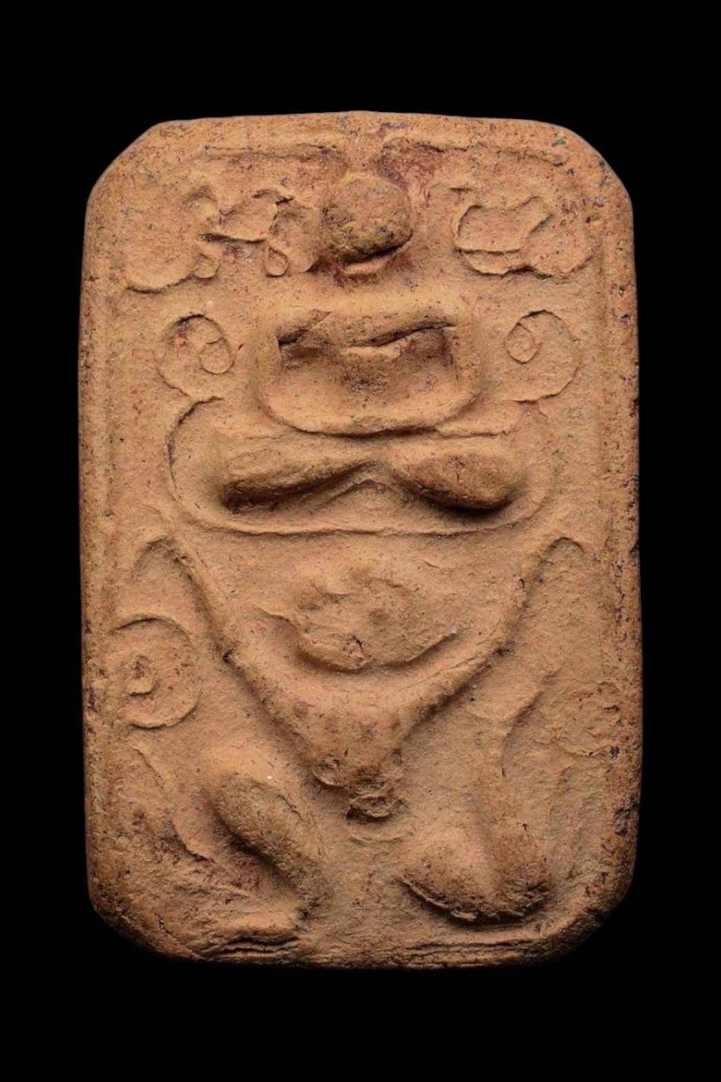 302924 พระหลวงพ่อปาน  วัดบางนมโค  หนุมานใหญ่ทรงเครื่อง  ปี2460-2480 พิมพ์ตื้น