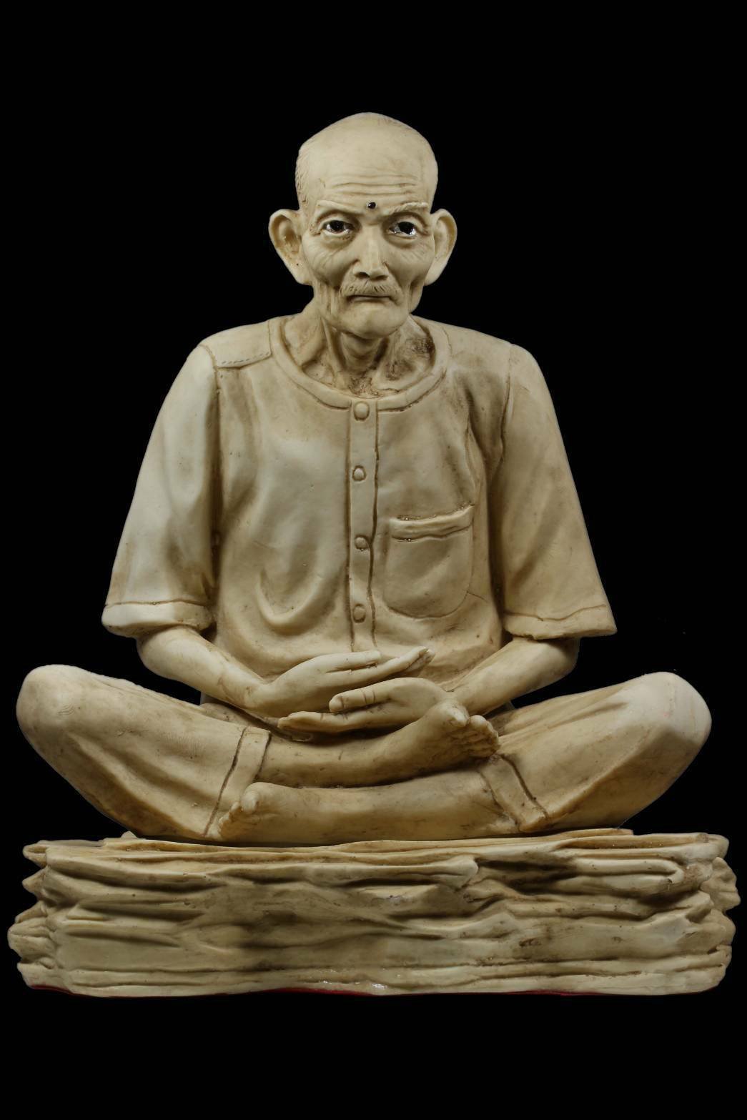  296540 พระบูชา แปะโรงสี รุ่น1 วัดศาลเจ้า ปี2521 หน้าตัก 9นิ้ว จ.ปทุมธานี 