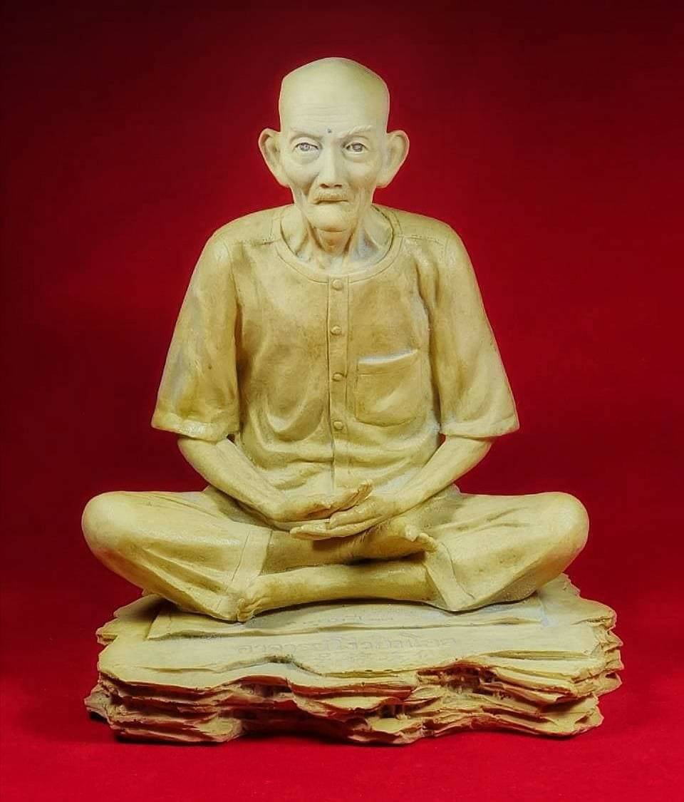 (295945) องค์บูชา แปะโรงสี หน้าตัก 9นิ้ว รุ่นแรก ปี2521 จ.ปทุมธานี