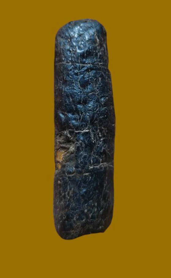 303112 ตะกรุดหนังเสือพอกครั่ง หลวงพ่อทองสุข พุทธศักราช 2485-2500 วัดโตนดหลวง จ.เพรชบุรี