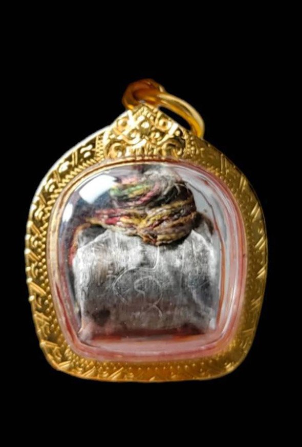 303120 ตะกรุดโลกธาตุหลวงปู่ใจ เนื้อเงิน พุทธศักราช 2470 -2500 วัดท่าเสด็จ จ.สมุทรสงคราม