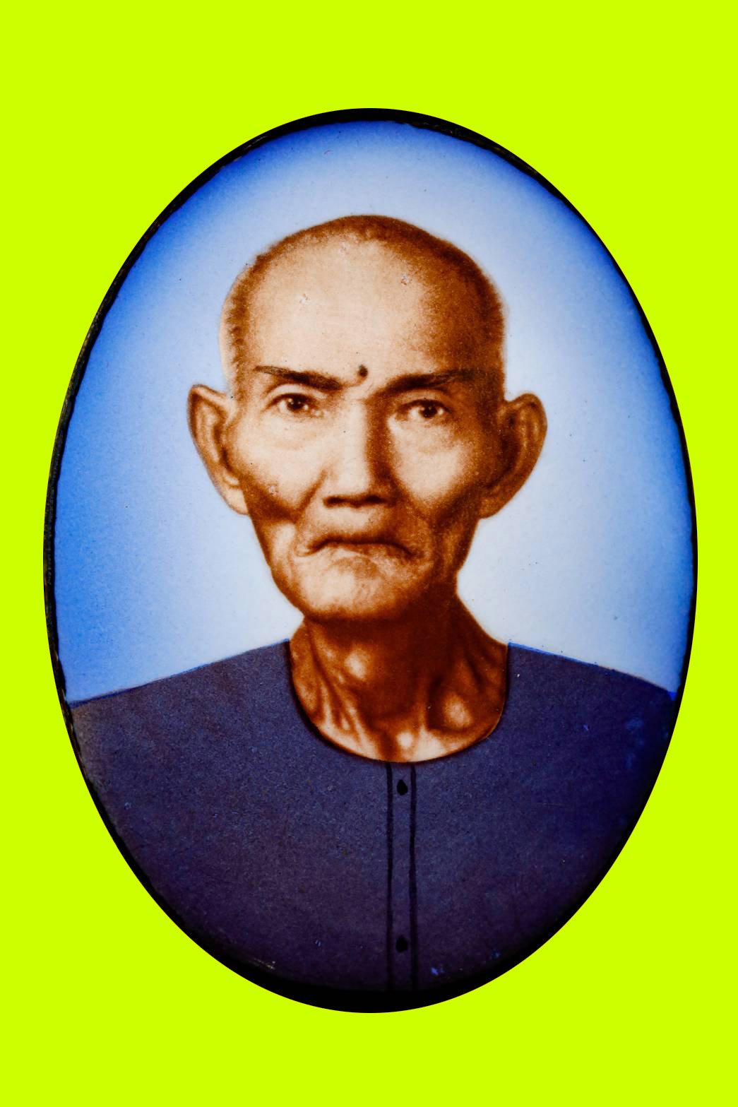 296473 สมเด็จพระแก้วหลังเสือ พิมพ์ใหญ่ ท่านเจ้าคุณนร วัดเทพศิรินทร์ ปีพศ 2513 จ.กทม