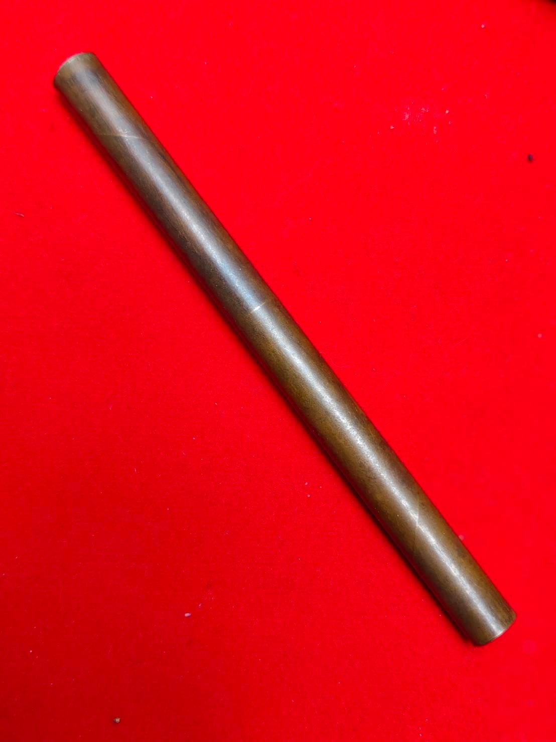 303207 ตะกรุดหนุนดวง  คู่วิรุณจำบัง  เนื้อทองแดง  สร้างปี 2515-2521  หลวงพ่อกวย วัดโฆสิตาราม  (บ้านแค) จ.ชัยนาท 