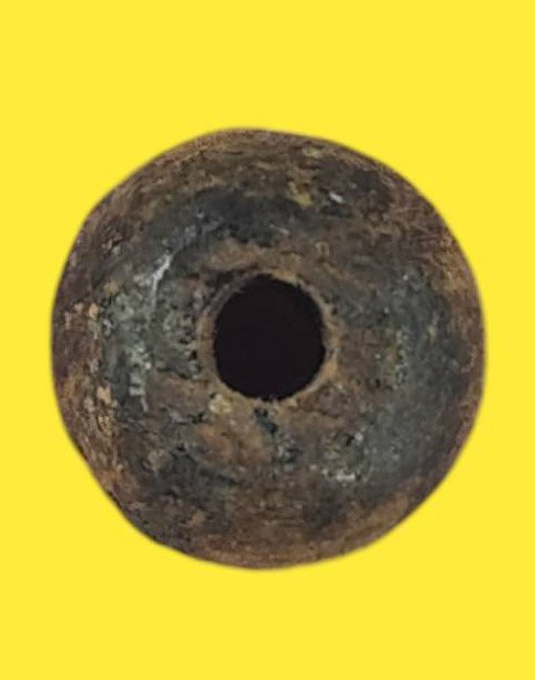 303273 ลูกกระดอนสะท้อน  หลวงพ่อรุ่ง พุทธศักราช2480-2490 วัดท่ากระบือ จ.สมุทรสาคร