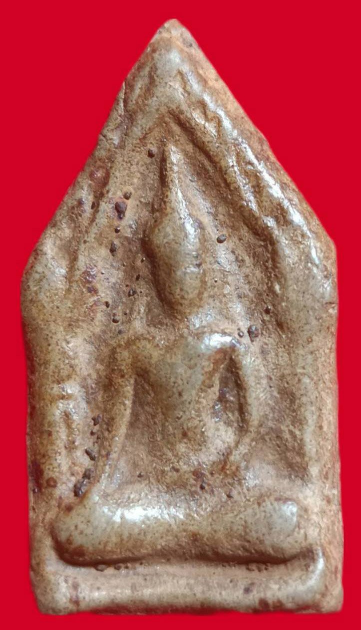 302305 ขุนแผนแข้งหมอน เนื้อดินผสมทรายเสก  (บล๊อคนิยม) ปี 2500 หลวงพ่อกวย วัดโฆสิตาราม จ.ชัยนาท