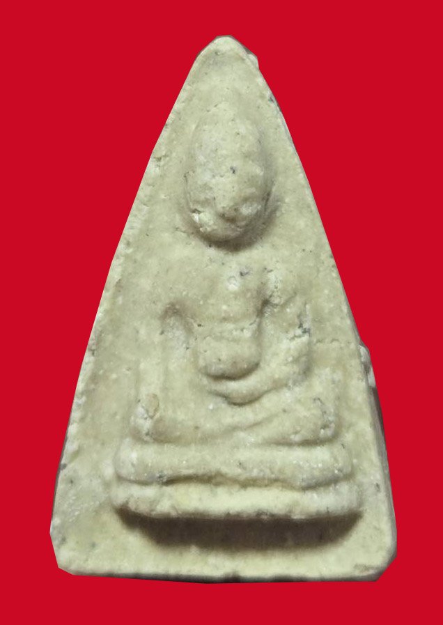 303300 พระพุทโธน้อย คุณแม่บุญเรือน รุ่นแรก พิมพ์เล็ก เนื้อผง ปี 2494