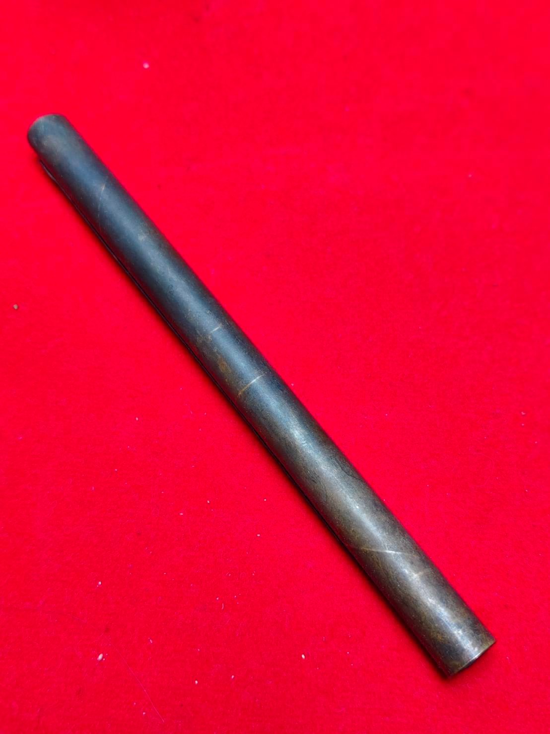 303318 ตะกรุดหนุนดวง  คู่วิรุณจำบัง  เนื้อทองแดง  สร้างปี 2515-2521  หลวงพ่อกวย วัดโฆสิตาราม  (บ้านแค) จ.ชัยนาท 