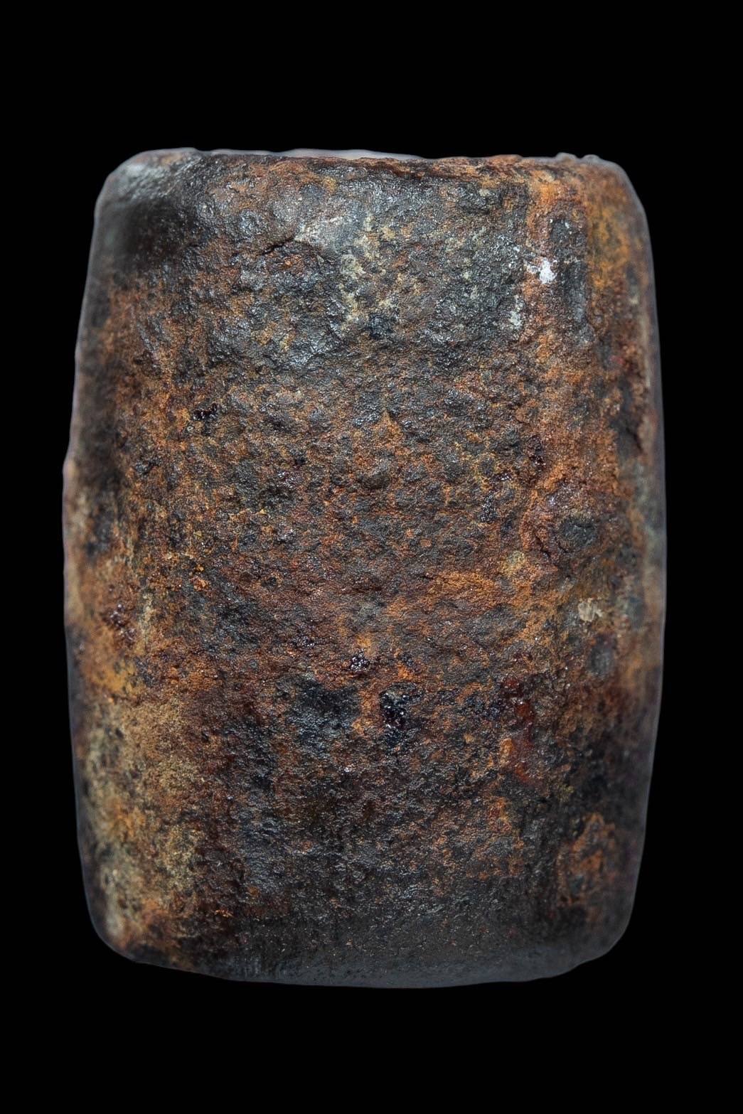 303347 ลูกสะกด หลวงปู่จัน  วัดโมลี จ.นนทบุรี  เนื้อแร่บางไผ่  สร้างราวปี พ.ศ.2420-2437