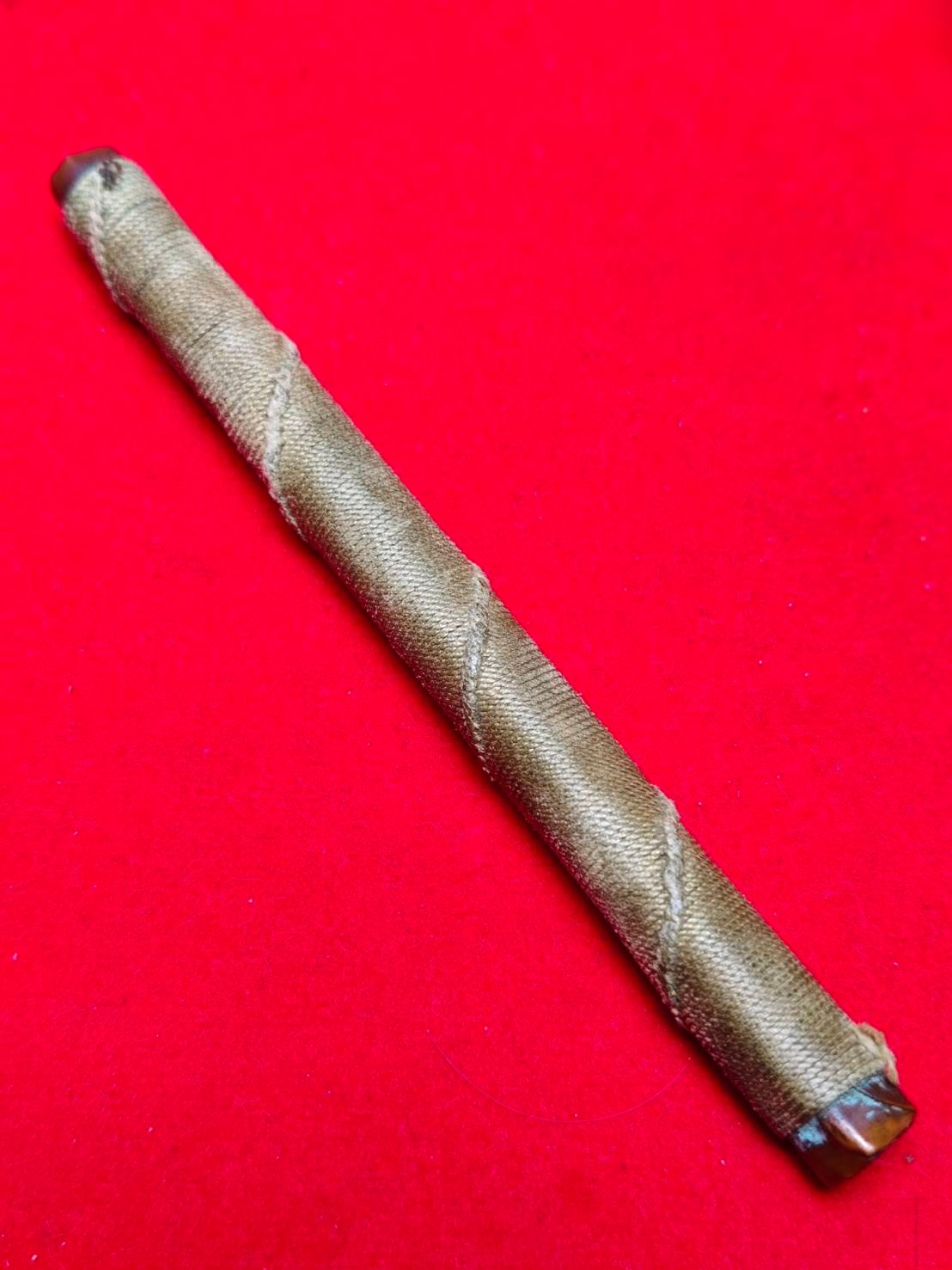 303363 ตะกรุดโทนมงคลชาตรี  หลวงพ่อจง เนื้อทองแดง  ปี 2490-2500  วัดหน้าต่างนอก จ.อยุธยา 