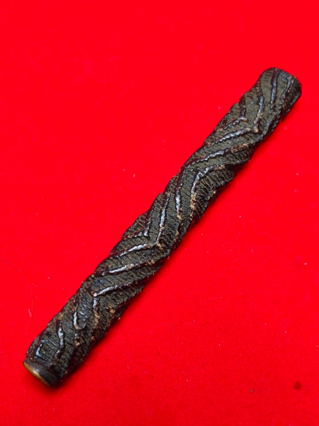 303371 ตะกรุดโทนมหาระงับ  หลวงพ่อคง วัดบางกะพ้อม  สร้างปี 2480 - 2483  จ.สมุทรสงคราม 