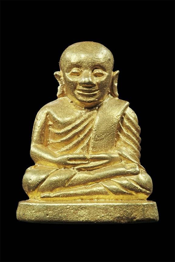 296580 รูปหล่อหลวงพ่อเงินวัดบางคลาน รุ่นเมตตาบารมี พิมพ์ใหญ่ ปีพศ 2545 เนื้อทองคำ จังหวัดพิจิตร